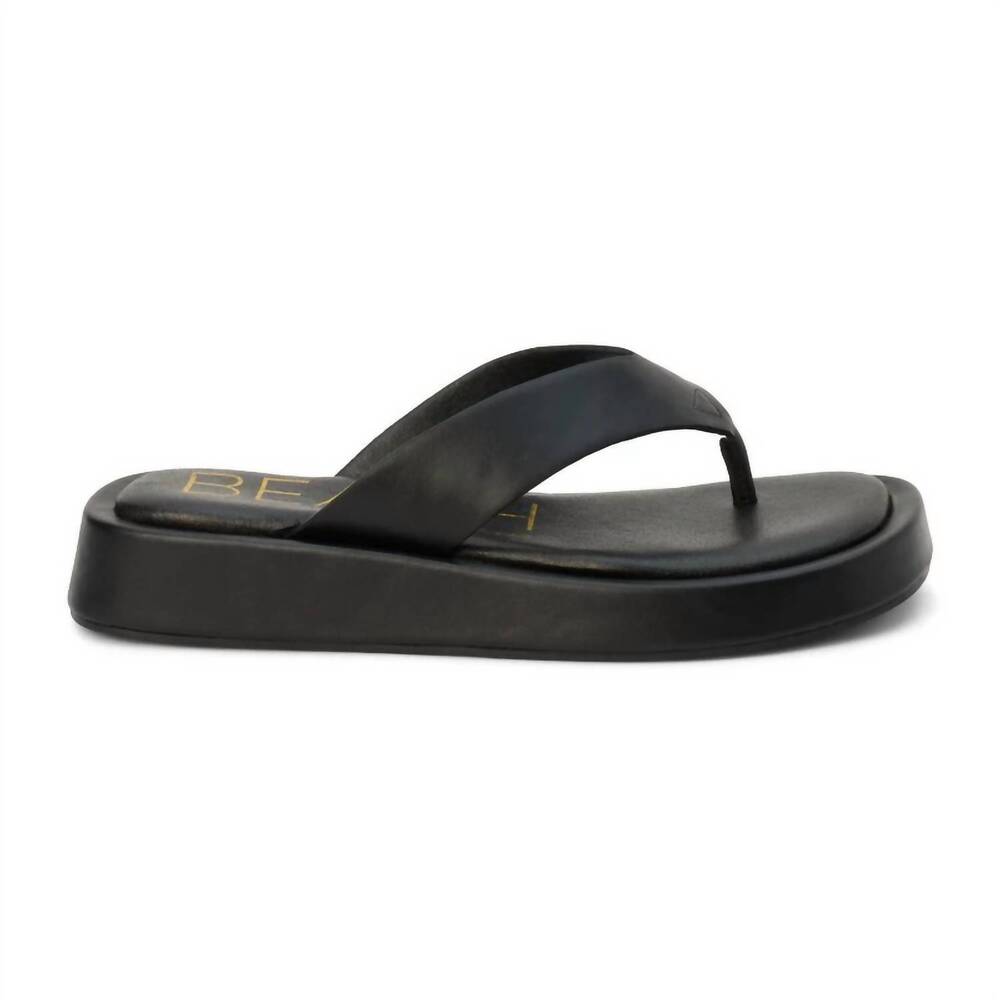 NEW MATISSE women's mallorca flip flops in black